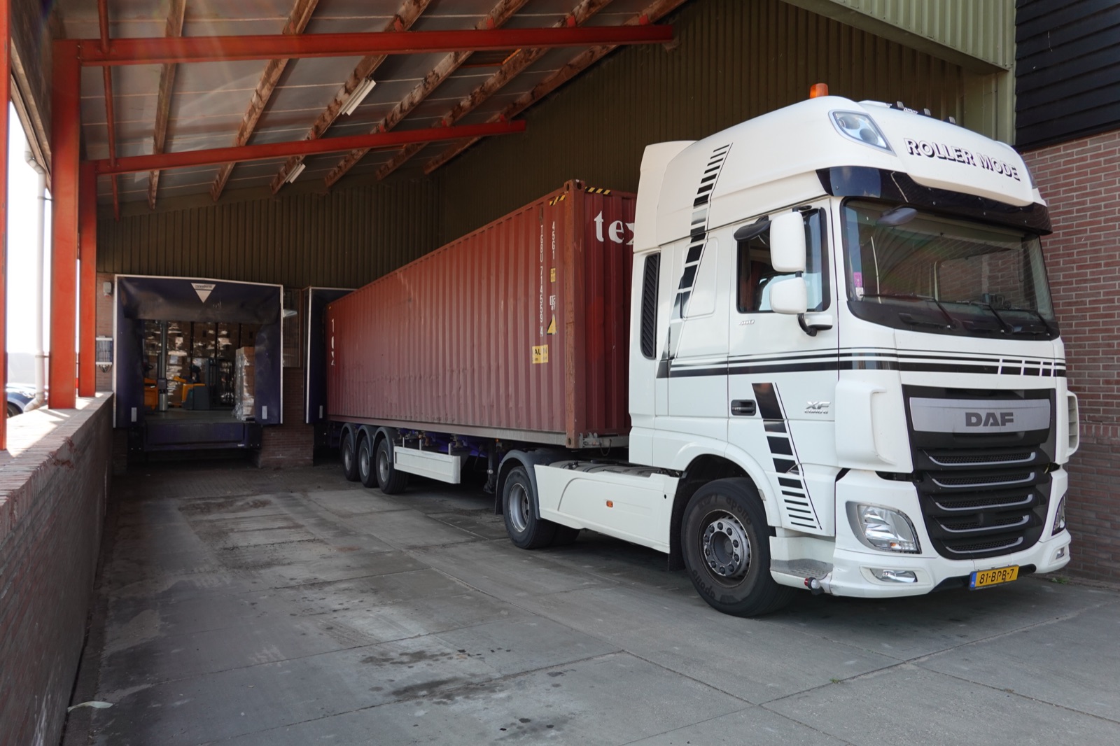 Chauffeur aan het werk bij Roller Mode